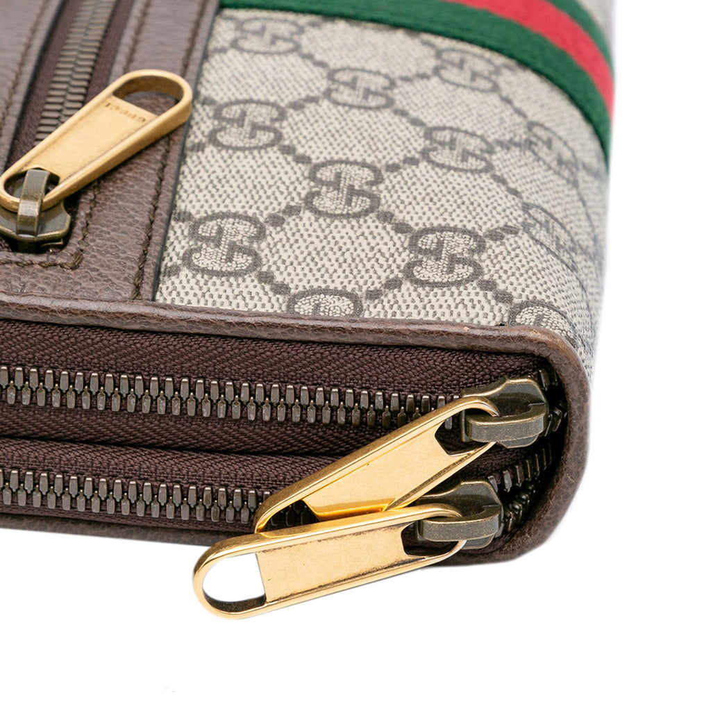 Gucci GG Supreme Ophidia Wallet On Chain
