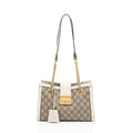 Gucci GG Supreme Padlock Chain Small Shoulder Bag