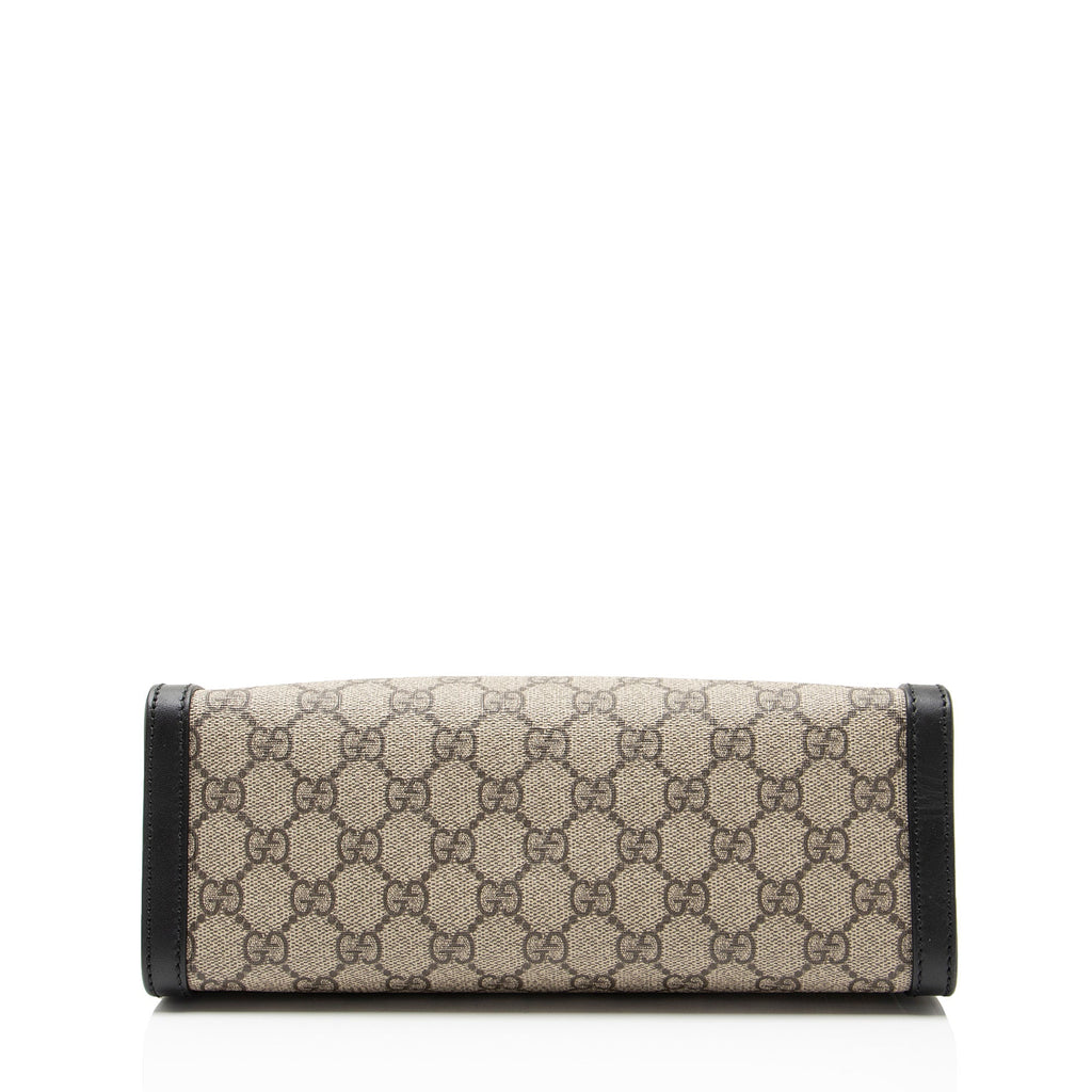 Gucci GG Supreme Padlock Chain Small Shoulder Bag