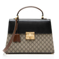 Gucci GG Supreme Padlock Medium Top Handle