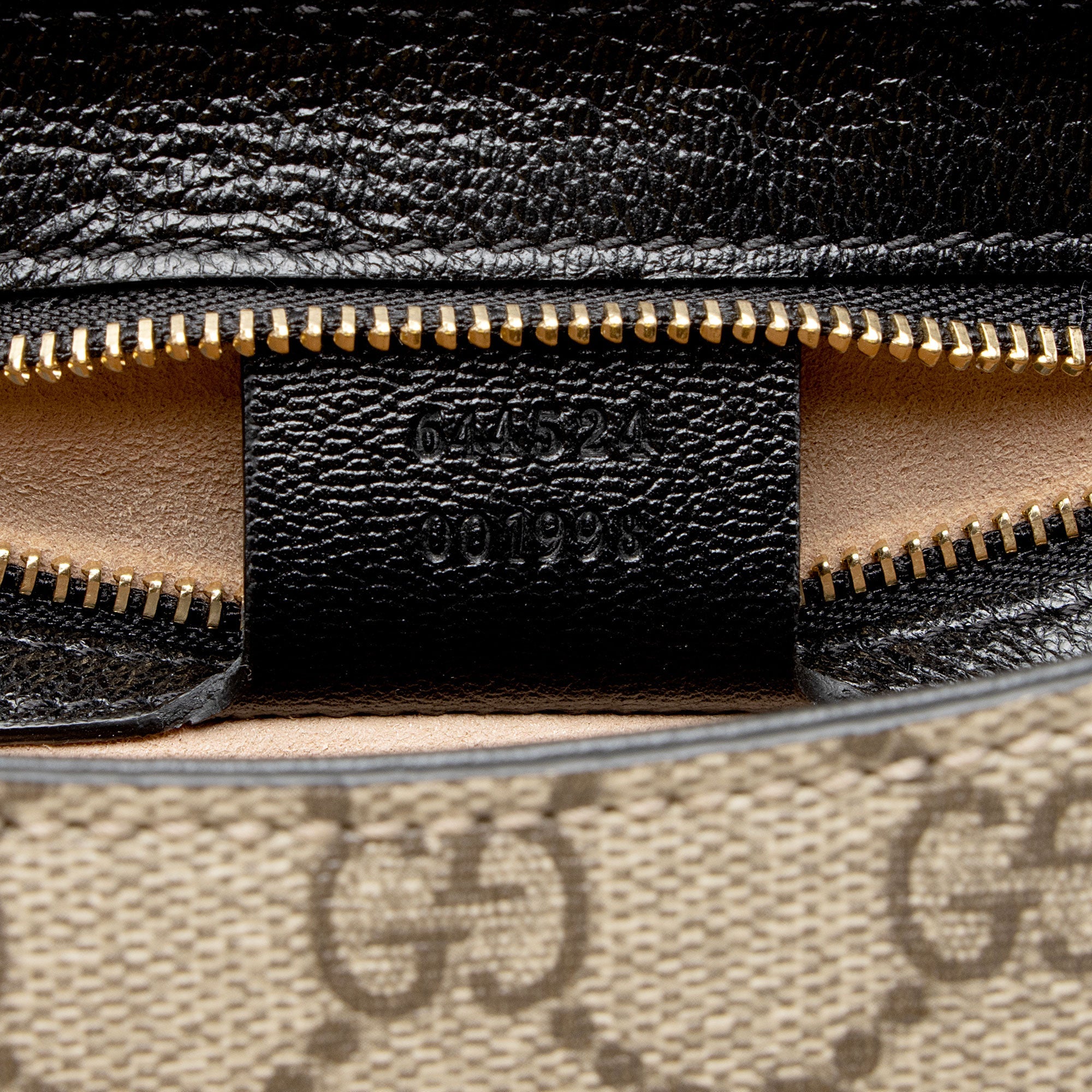Gucci GG Supreme Padlock Saddle Small Shoulder Bag