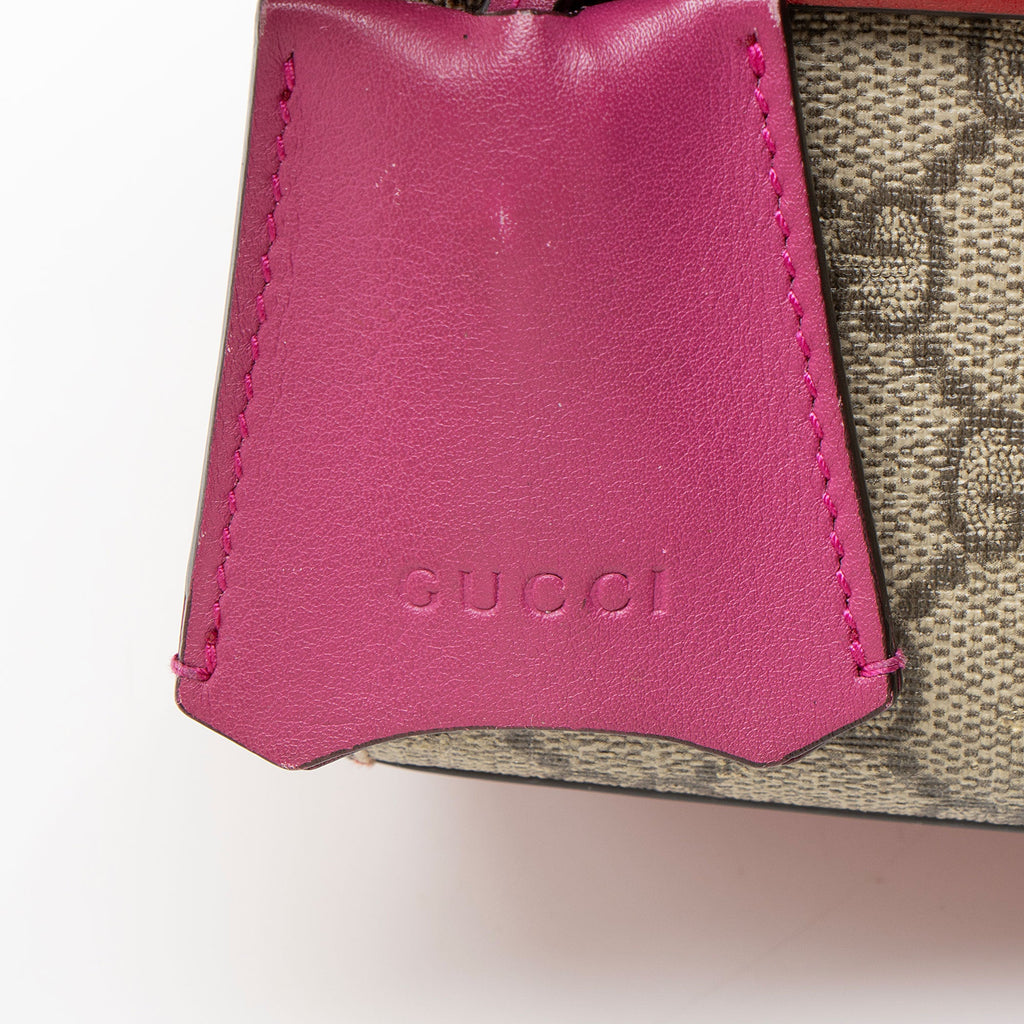 Gucci GG Supreme Padlock Small Shoulder Bag