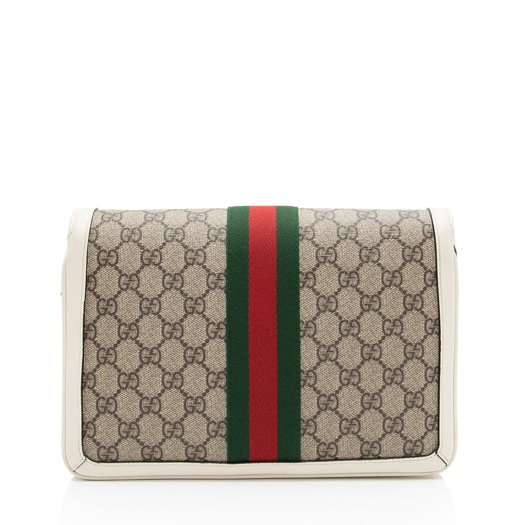 Gucci GG Supreme Queen Margaret Medium Shoulder Bag (SHF-ru59Pg)