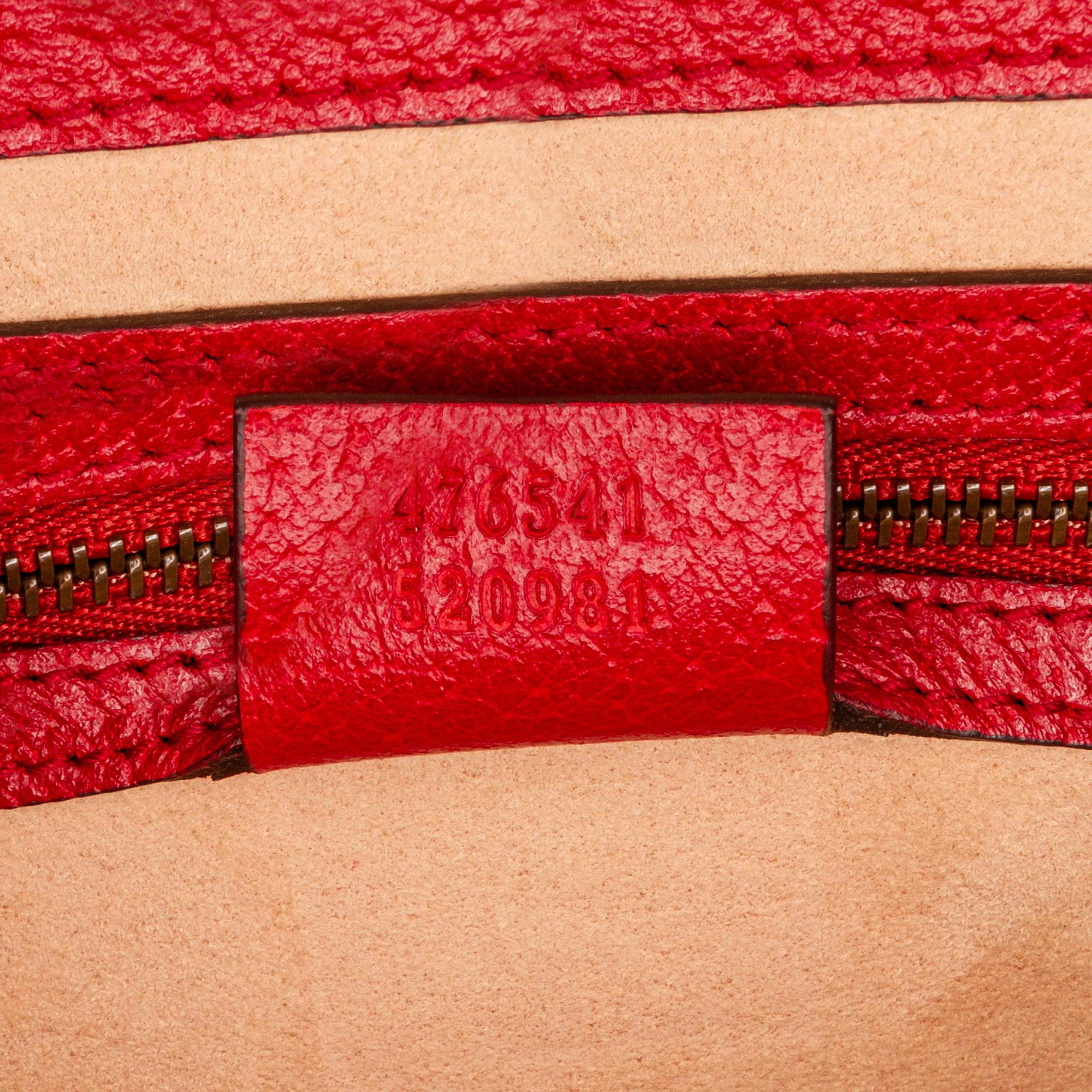 Gucci GG Supreme Queen Margaret Satchel (SHG-bPHpLo)