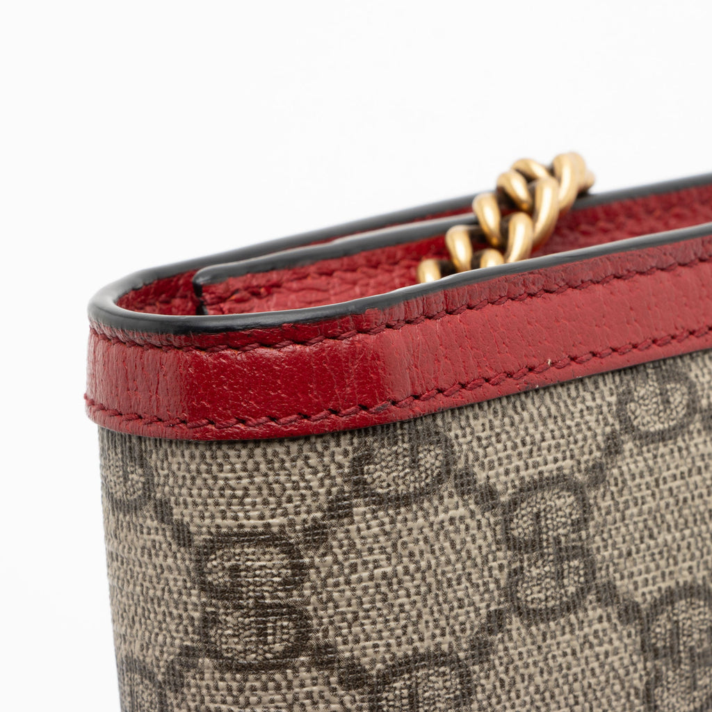 Gucci GG Supreme Queen Margaret Wallet on Chain