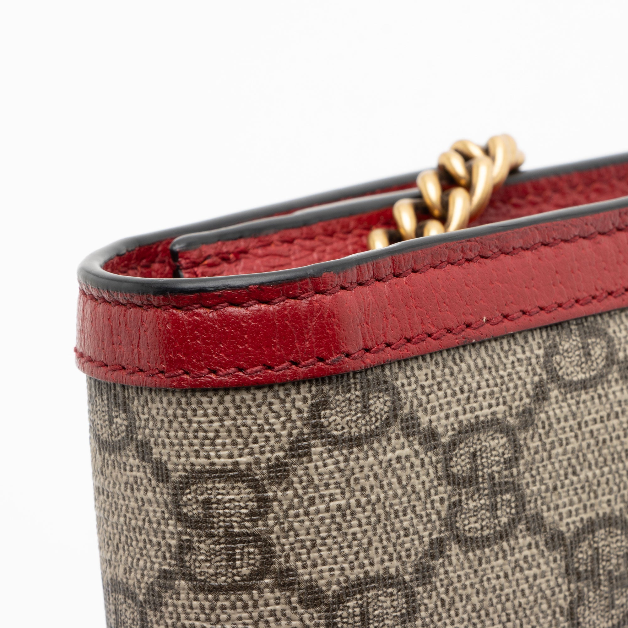Gucci GG Supreme Queen Margaret Wallet on Chain