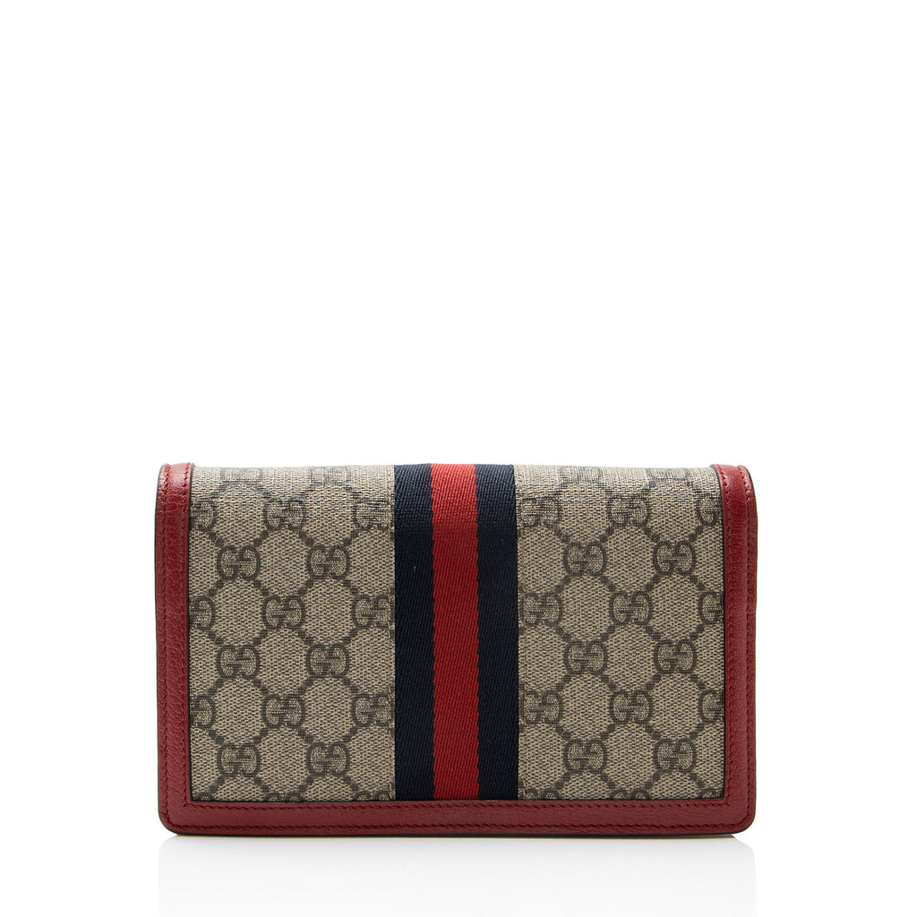 Gucci GG Supreme Queen Margaret Wallet on Chain