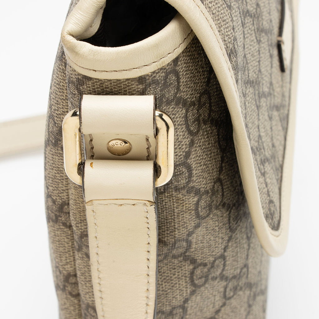 Gucci GG Supreme Flap Small Messenger (SHF-XsPMVv)