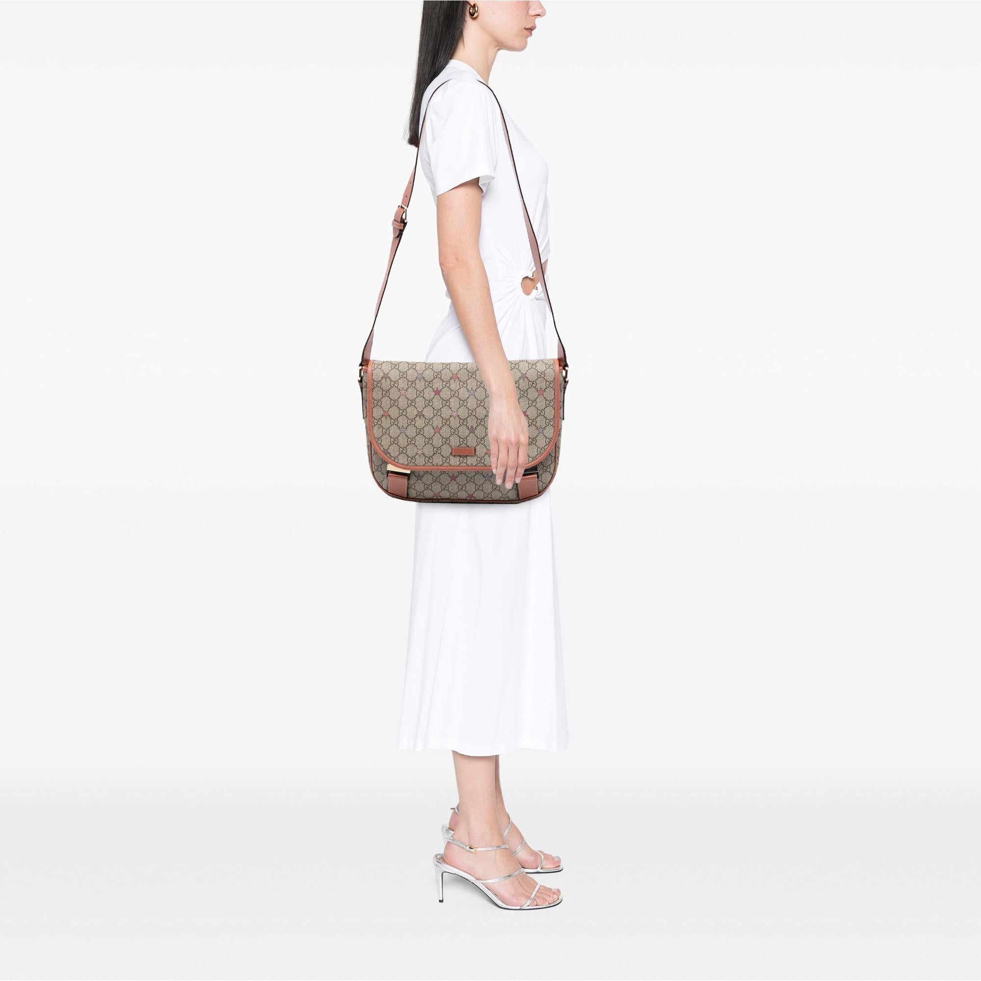Gucci GG Supreme Stars Crossbody