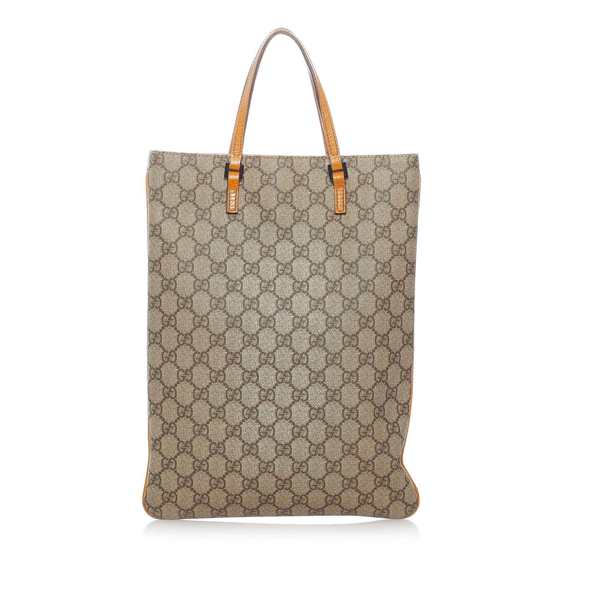 Gucci GG Supreme Tote Bag (SHG-32720)