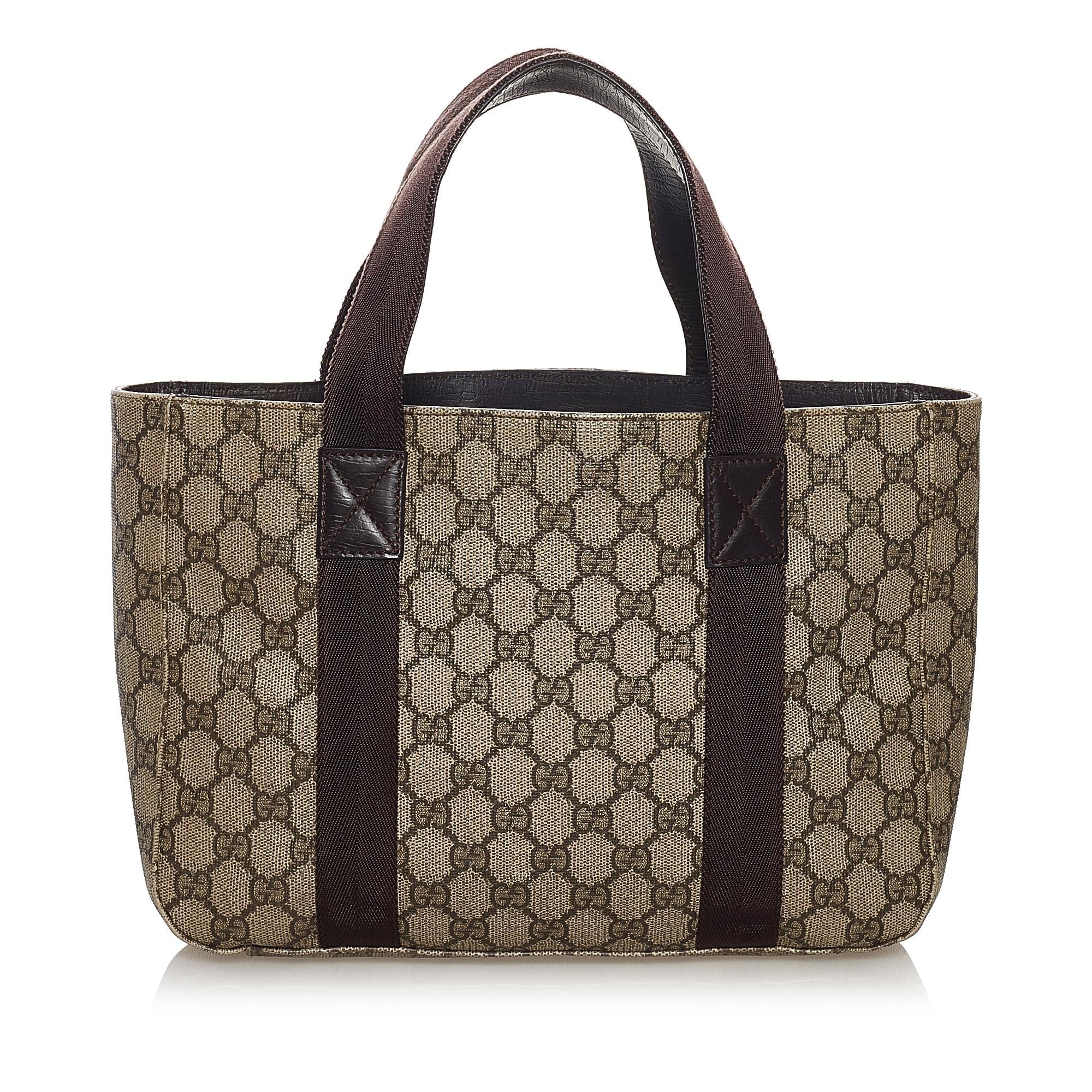 Gucci GG Supreme Tote Bag (SHG-32746)