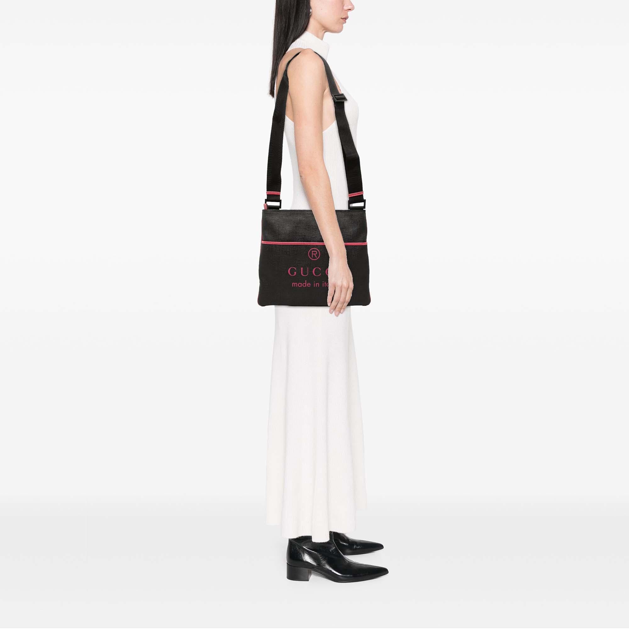 Gucci GG Supreme Trademark Logo Crossbody