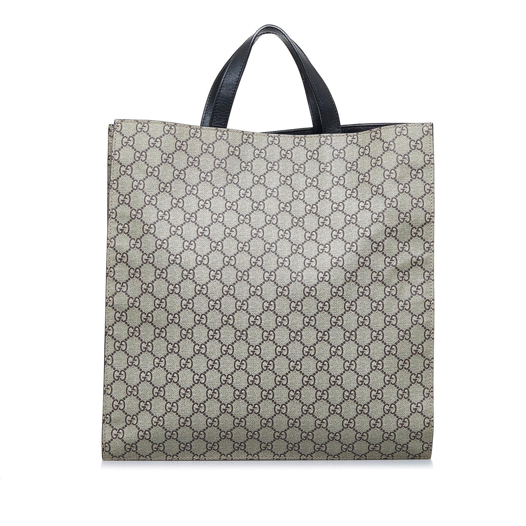 Gucci GG Supreme Web Animalier Satchel (SHG-aiiY9A)