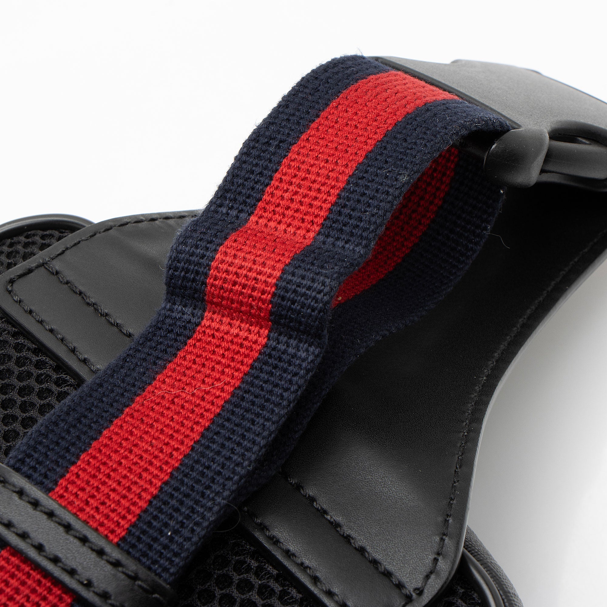 Gucci GG Supreme Web Zip Belt Bag (SHF-52MZPp)
