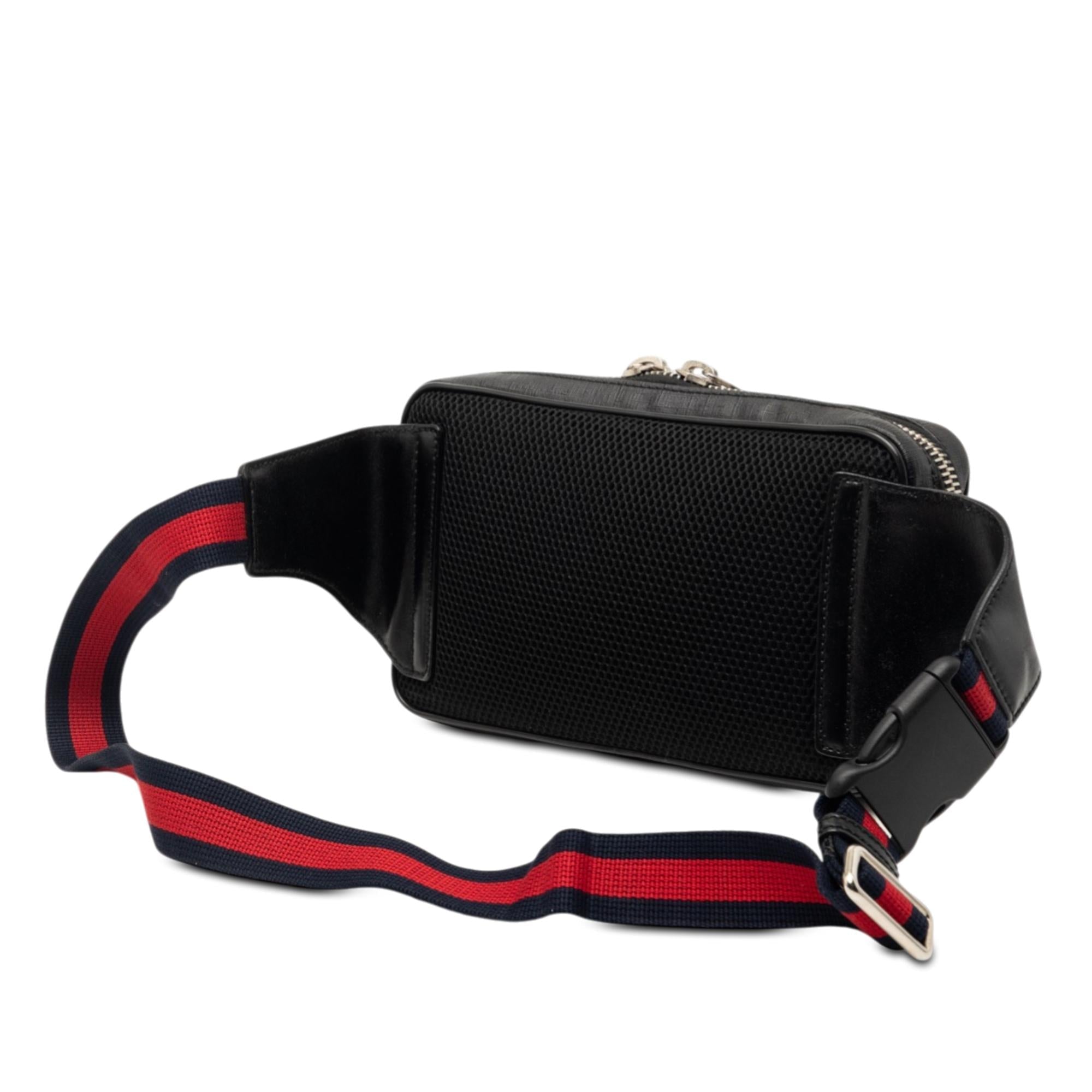 Gucci GG Supreme Web Belt Bag