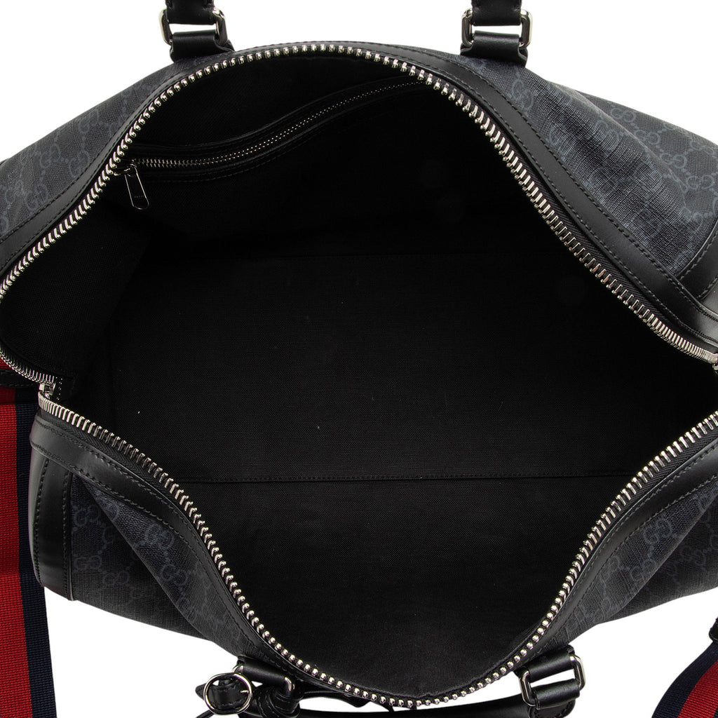 Gucci GG Supreme Web Carry-On Medium Duffle