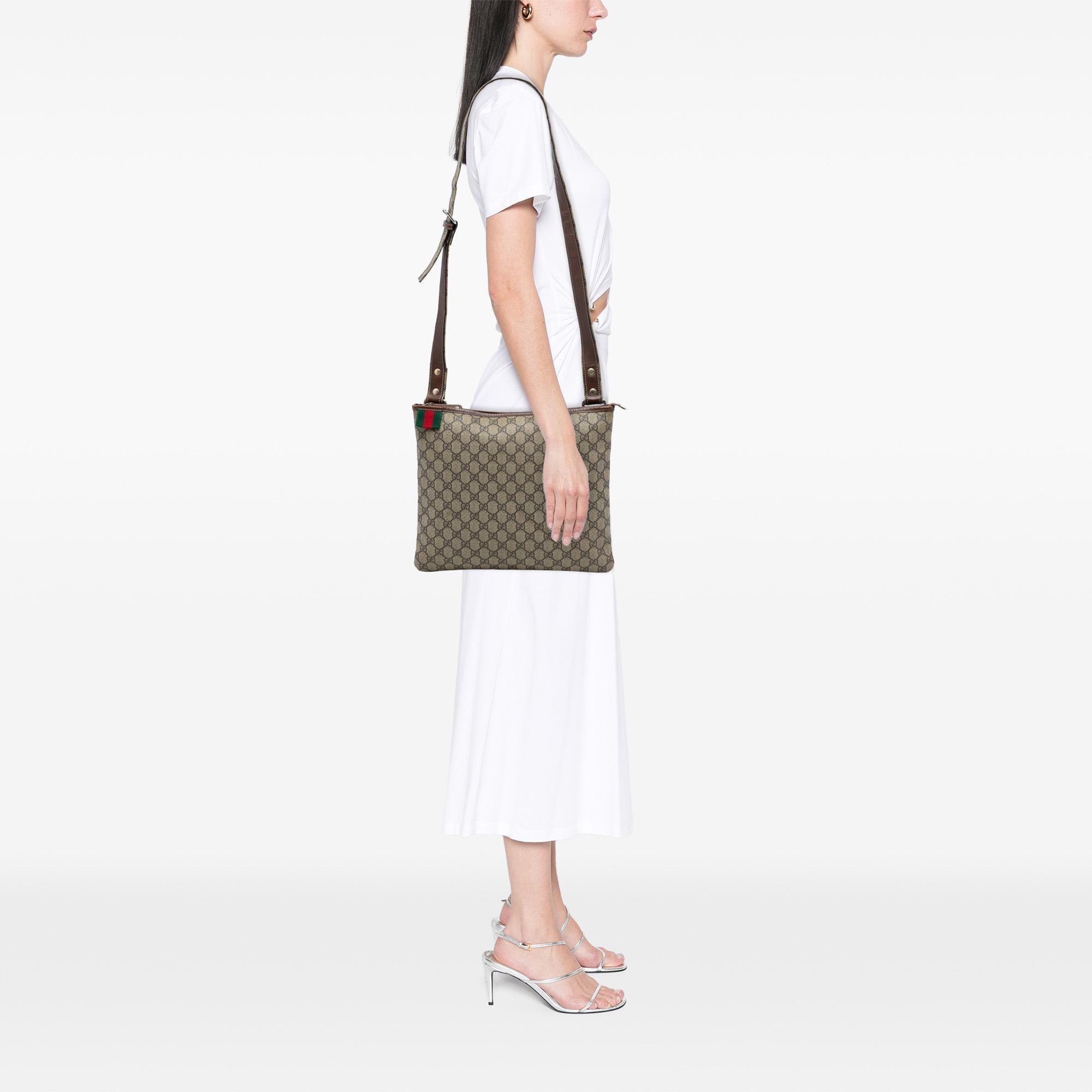 Gucci GG Supreme Web Crossbody