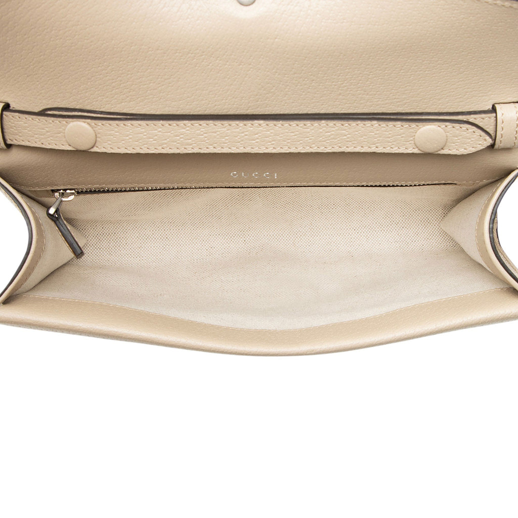 Gucci GG Supreme Web Dionysus E/W Small Flap Bag