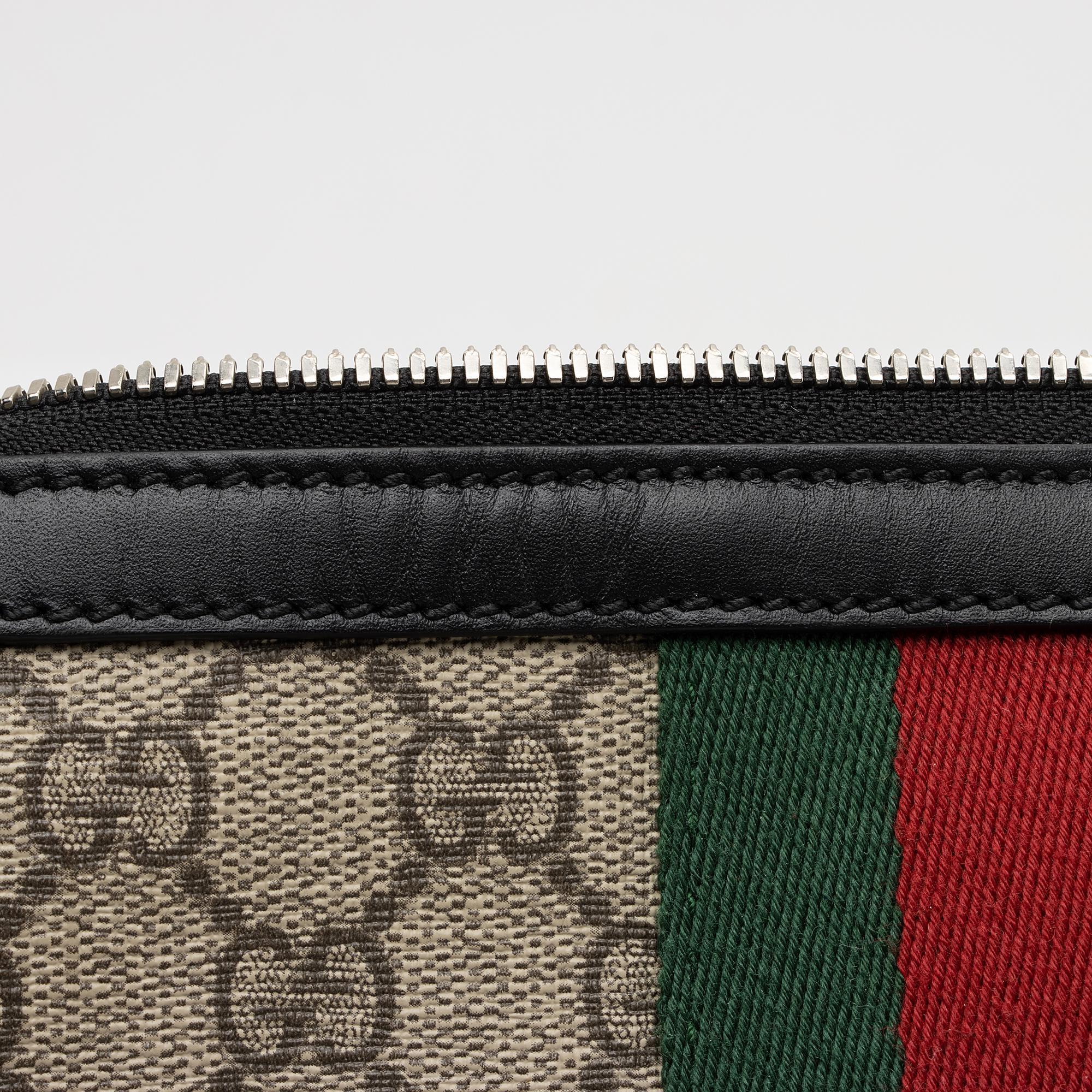 Gucci GG Supreme Web Flat Messenger Bag (SHF-MJH9wS)