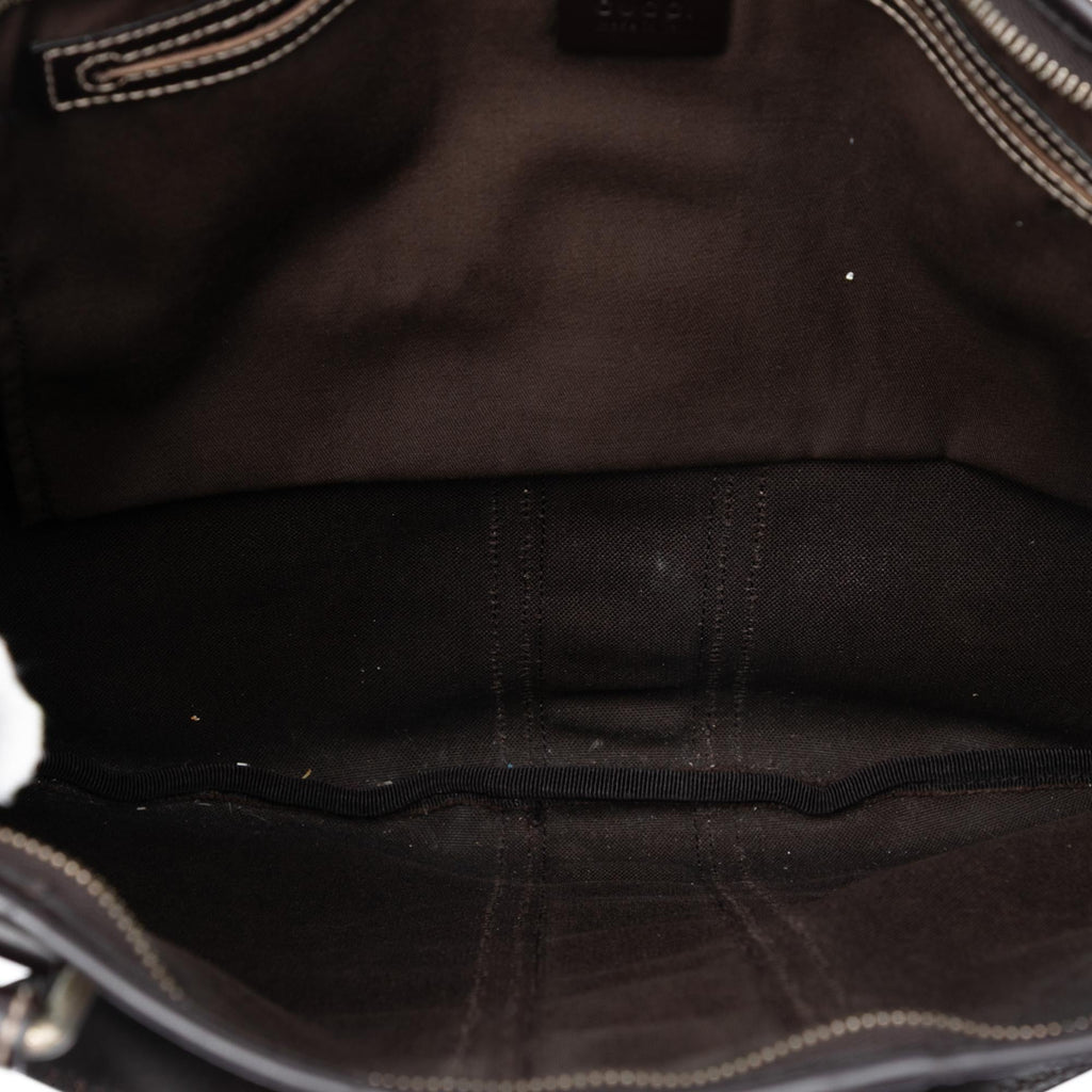 Gucci GG Supreme Web Hobo