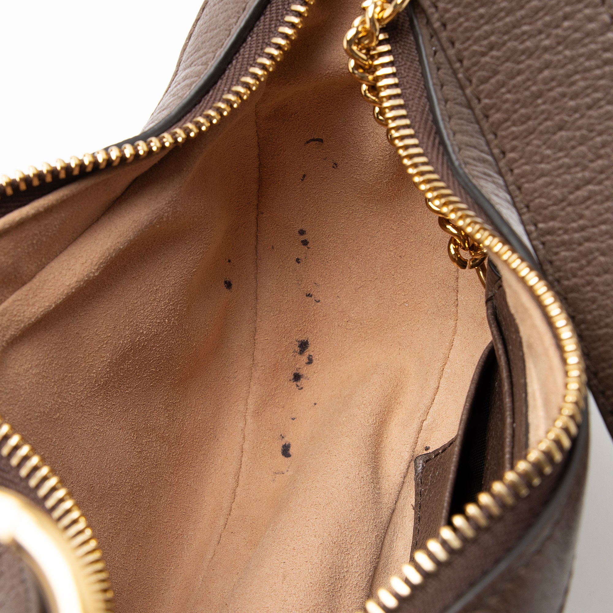 Gucci GG Supreme Web Ophidia Half Moon Mini Hobo (SHF-F30bq3)