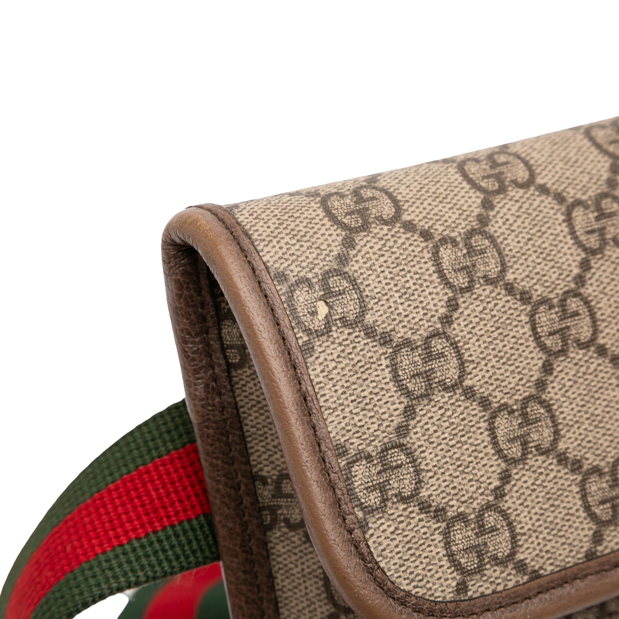 Gucci GG Supreme Web Neo Vintage Belt Bag