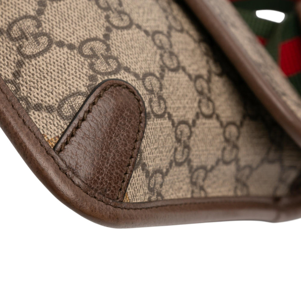 Gucci GG Supreme Web Neo Vintage Belt Bag