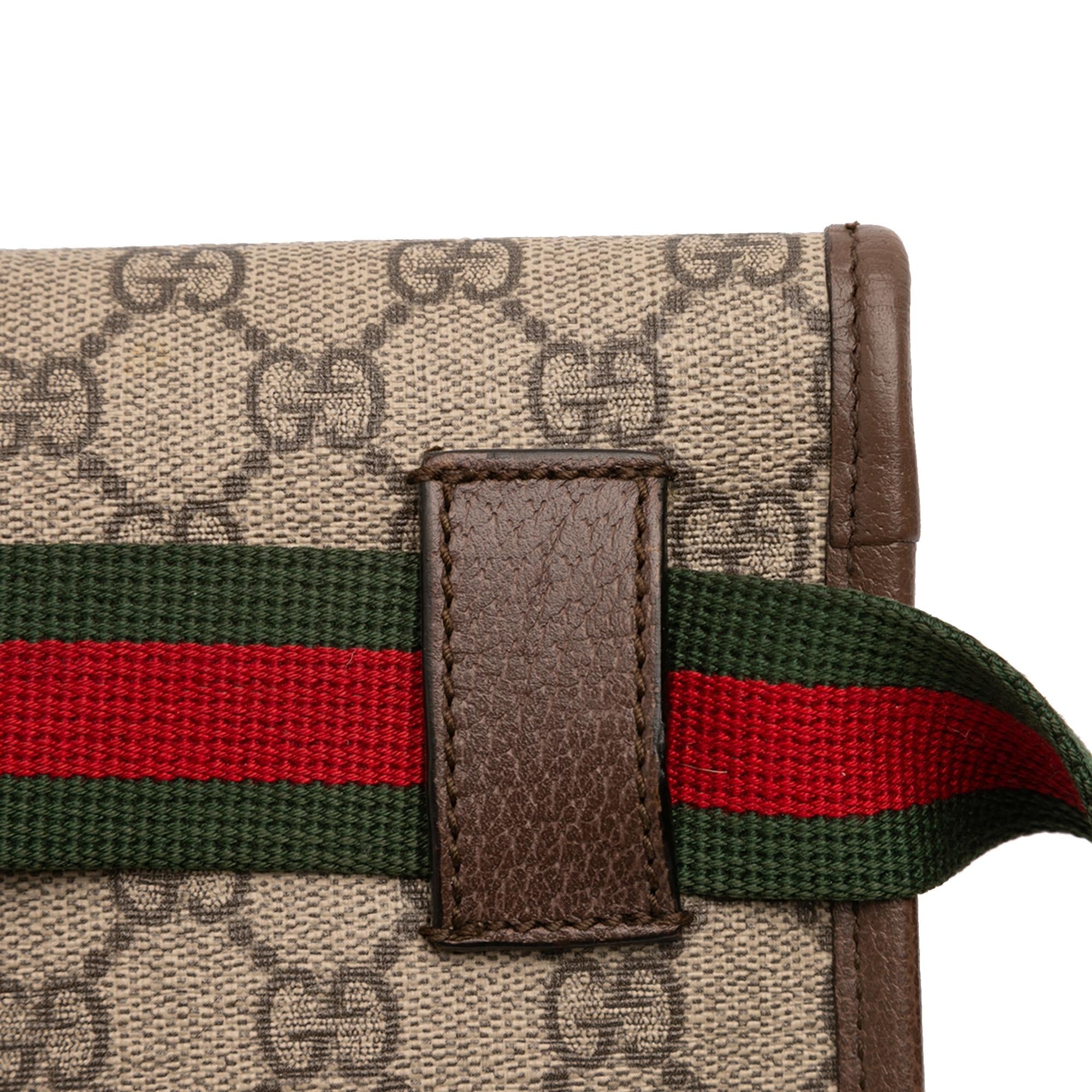 Gucci GG Supreme Web Neo Vintage Belt Bag