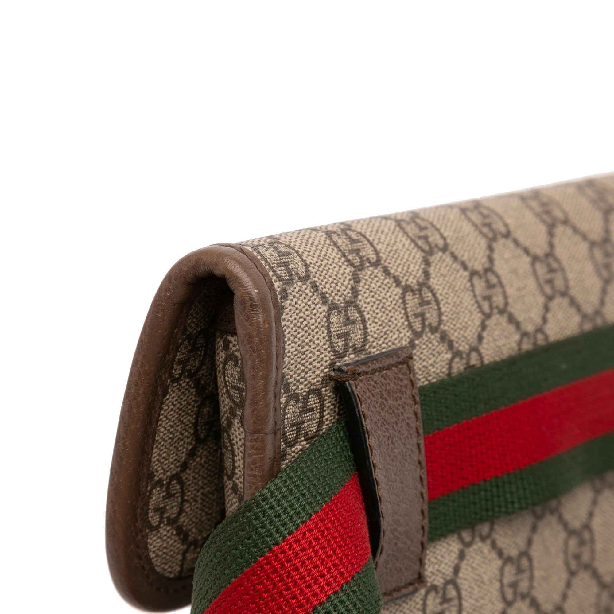 Gucci GG Supreme Web Neo Vintage Belt Bag