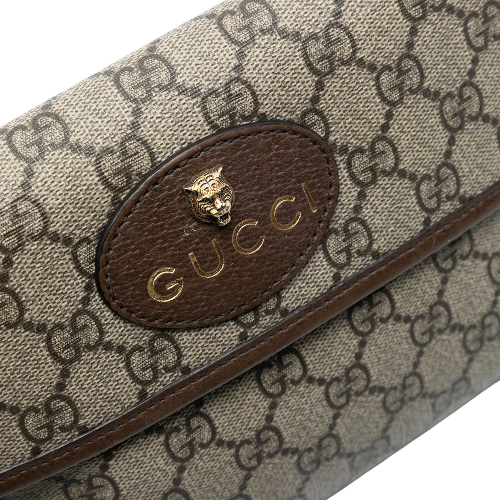 Gucci GG Supreme Web Neo Vintage Belt Bag