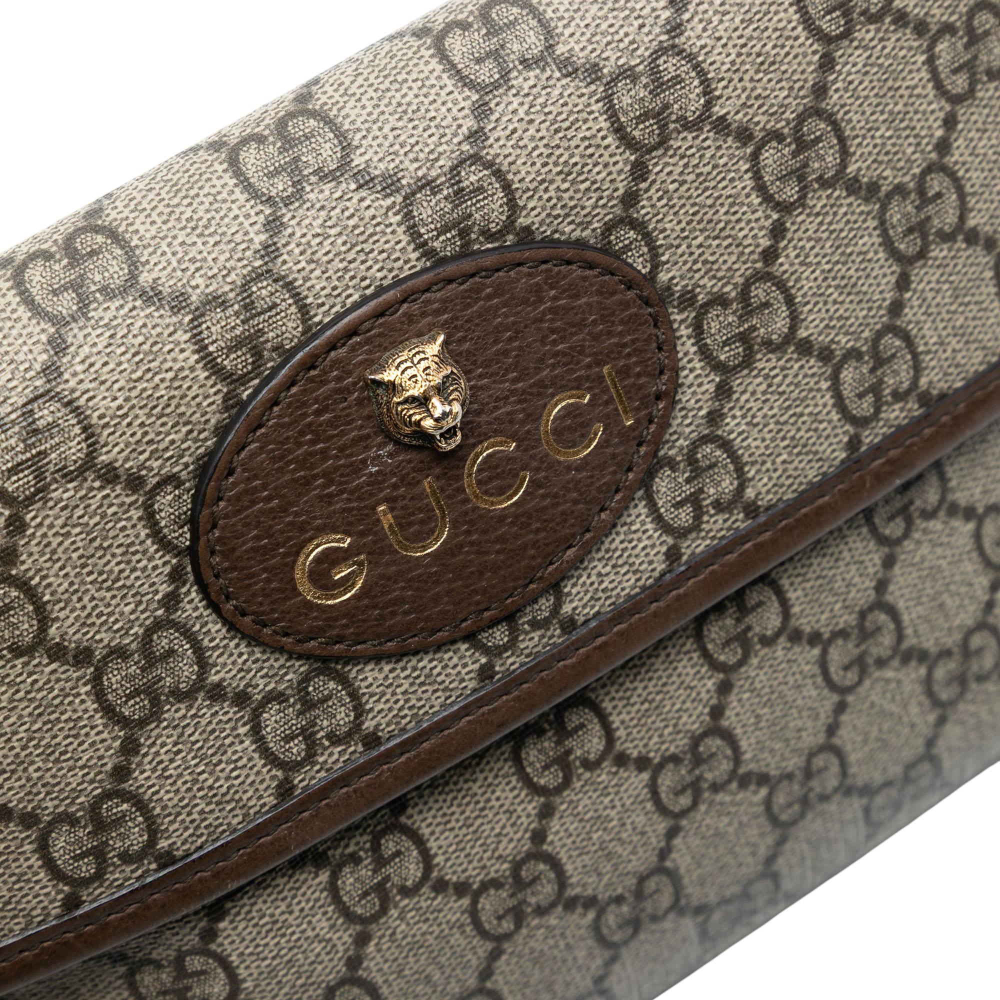 Gucci GG Supreme Web Neo Vintage Belt Bag