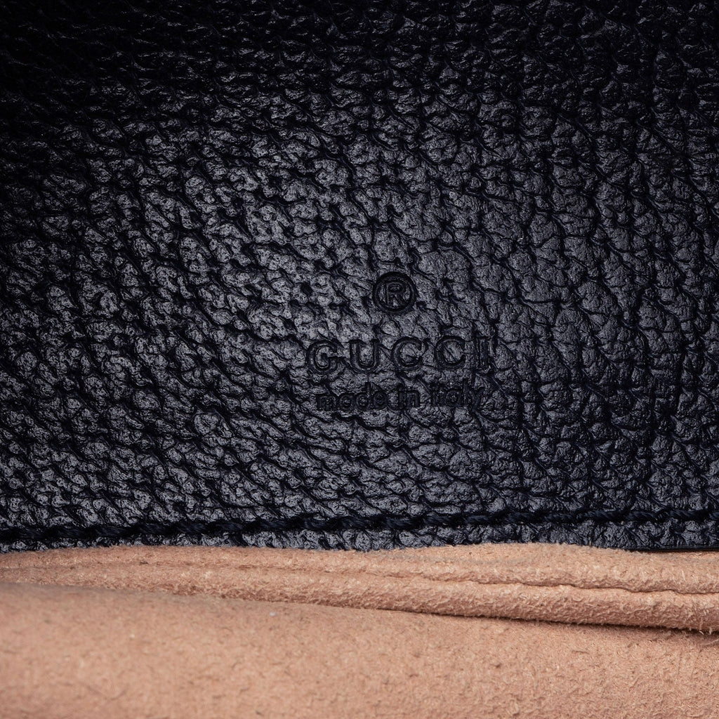 Gucci GG Supreme Web Ophidia Half Moon Mini Hobo