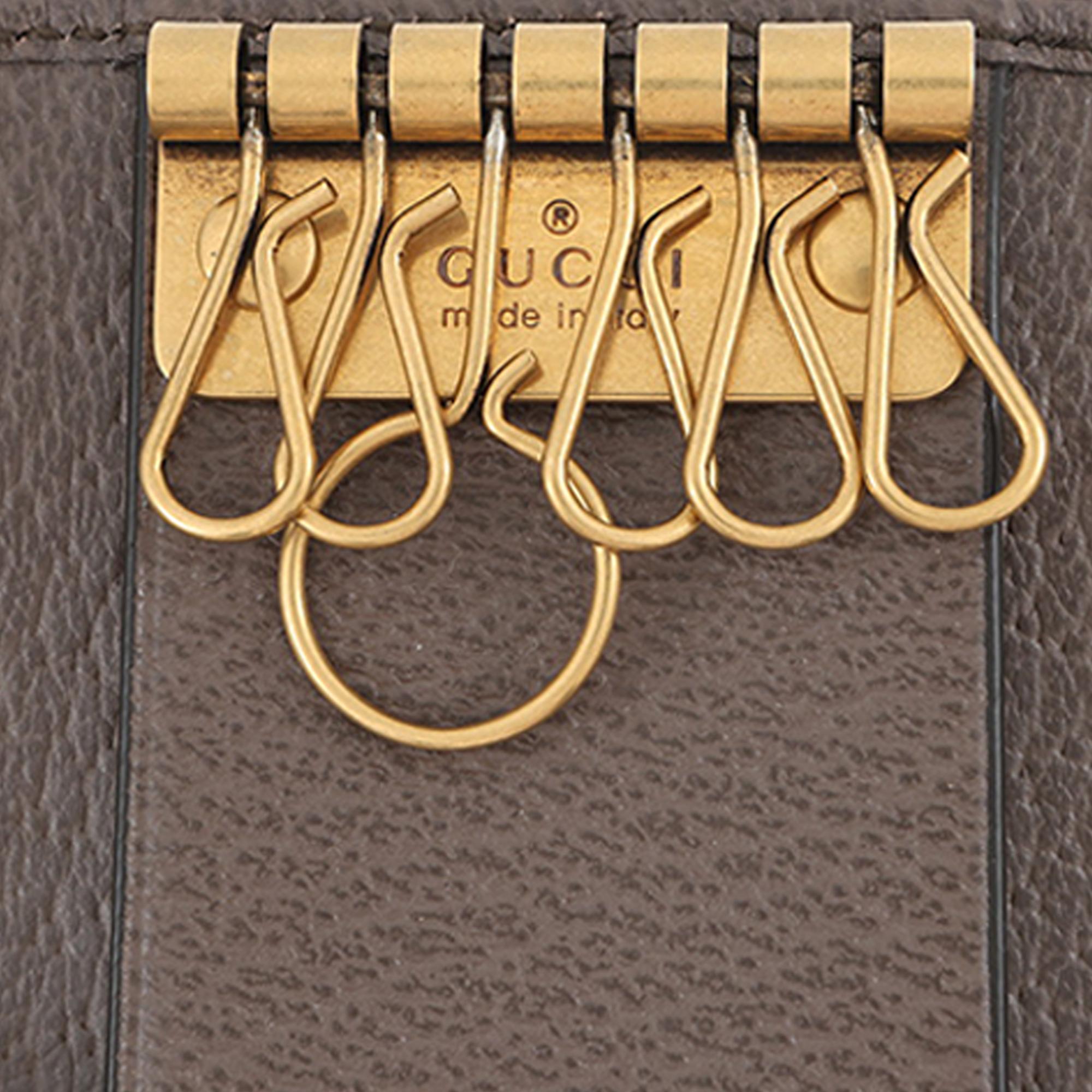 Gucci GG Supreme Web Ophidia Key Case