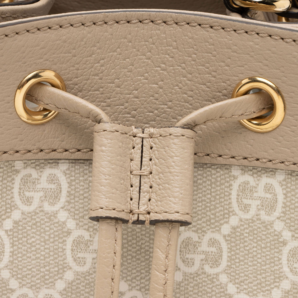 Gucci GG Supreme Ophidia Mini Bucket Bag (SHF-xcLtsQ)