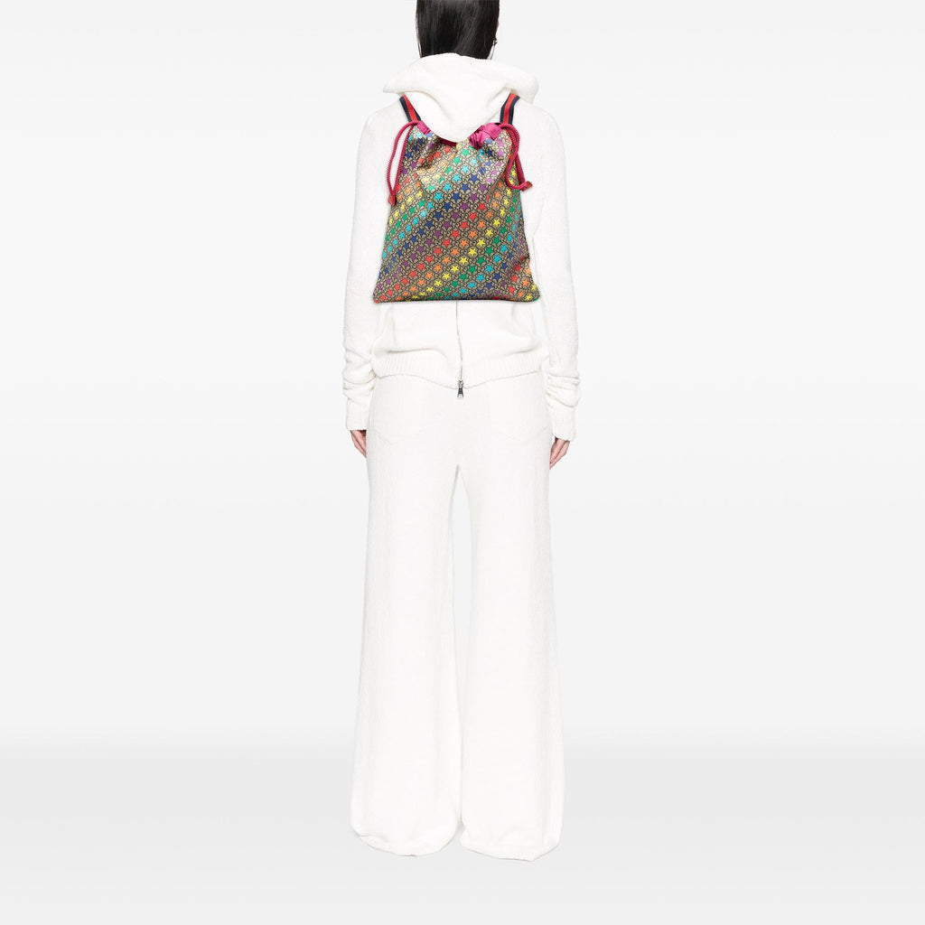 Gucci GG Supreme Web Star Print Childrens Backpack