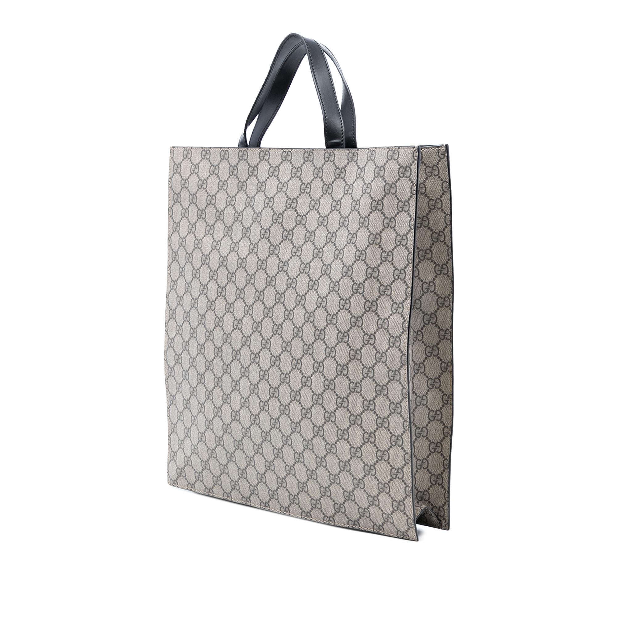 Gucci GG Supreme Web Vertical Satchel