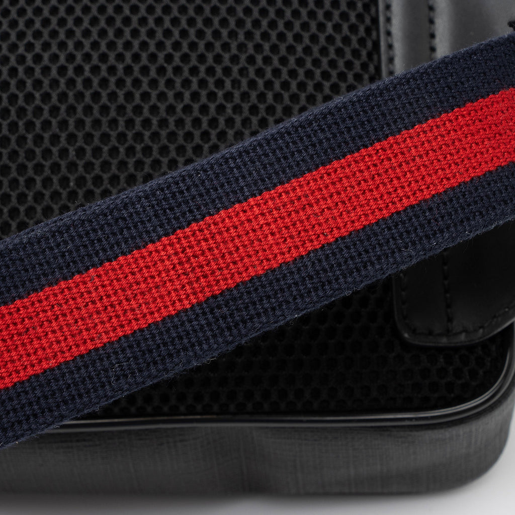 Gucci GG Supreme Web Zip Belt Bag