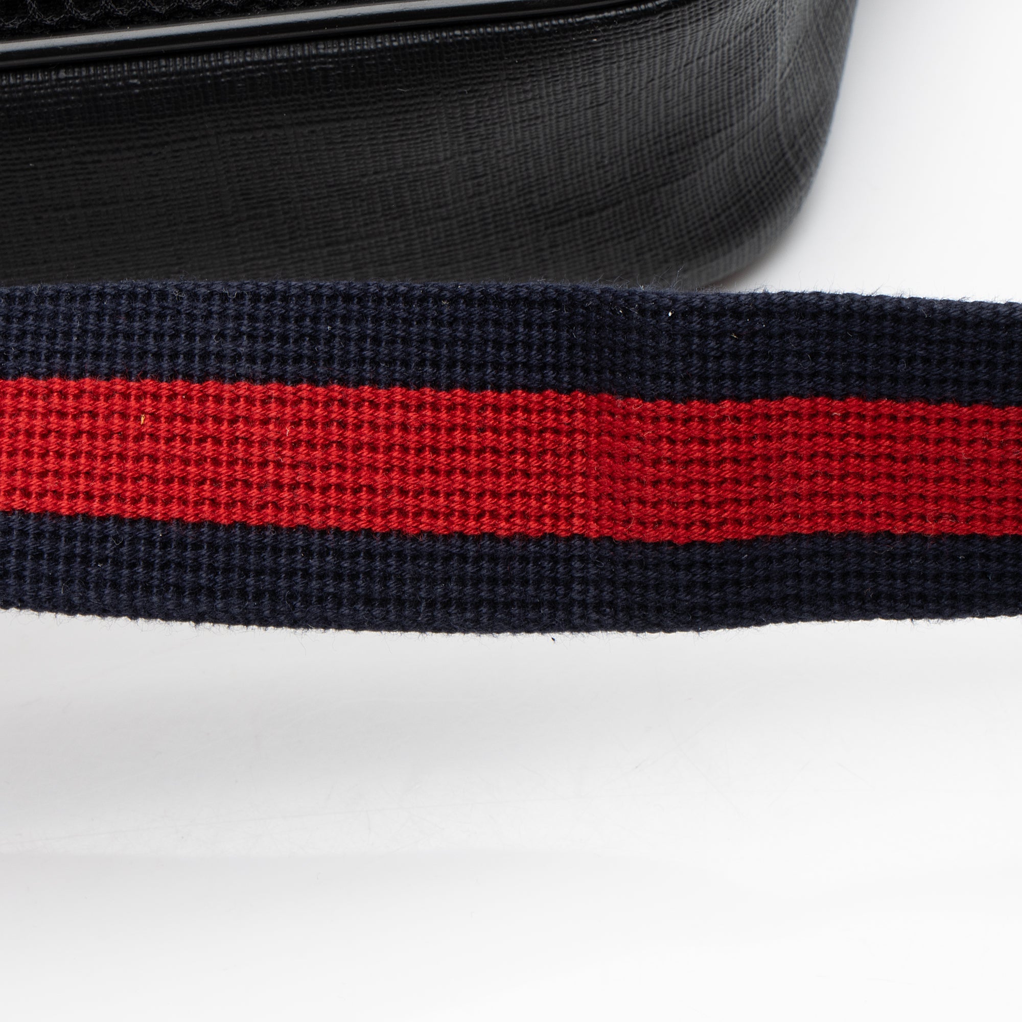 Gucci GG Supreme Web Zip Belt Bag