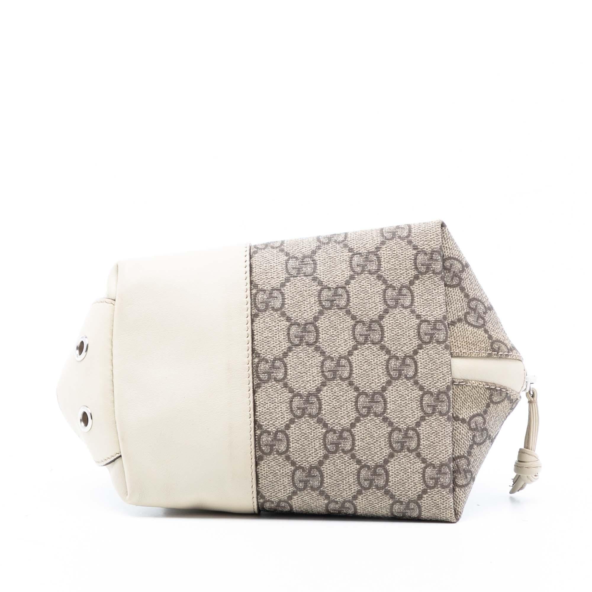 Gucci GG Supreme Zoo Handbag