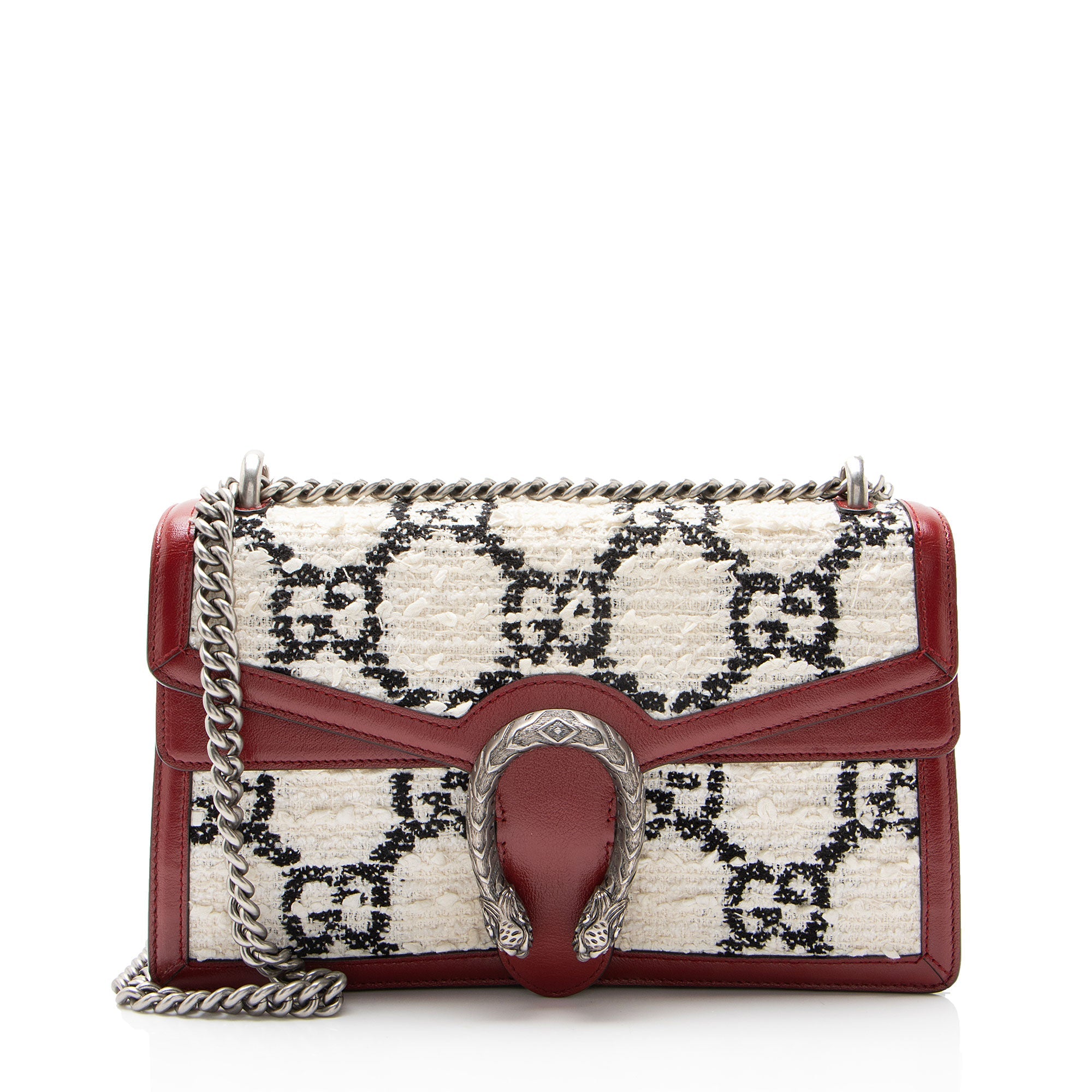 Gucci GG Tweed Dionysus Small Shoulder Bag