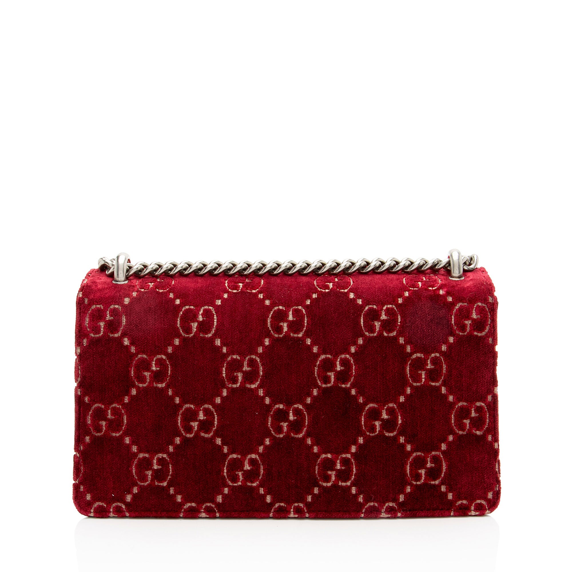 Gucci GG Velvet Crystal Dionysus Medium E/W Shoulder Bag