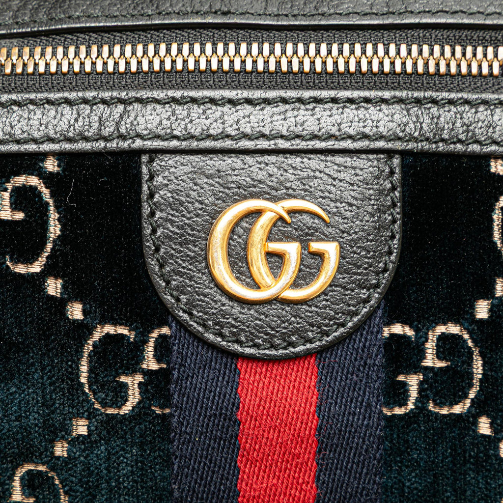 Gucci GG Velvet Ophidia Belt Bag