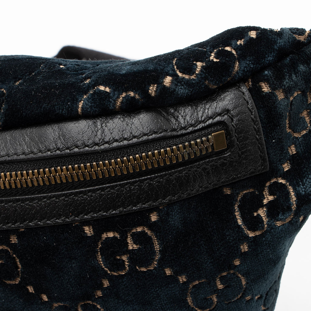 Gucci GG Velvet Ophidia Belt Bag