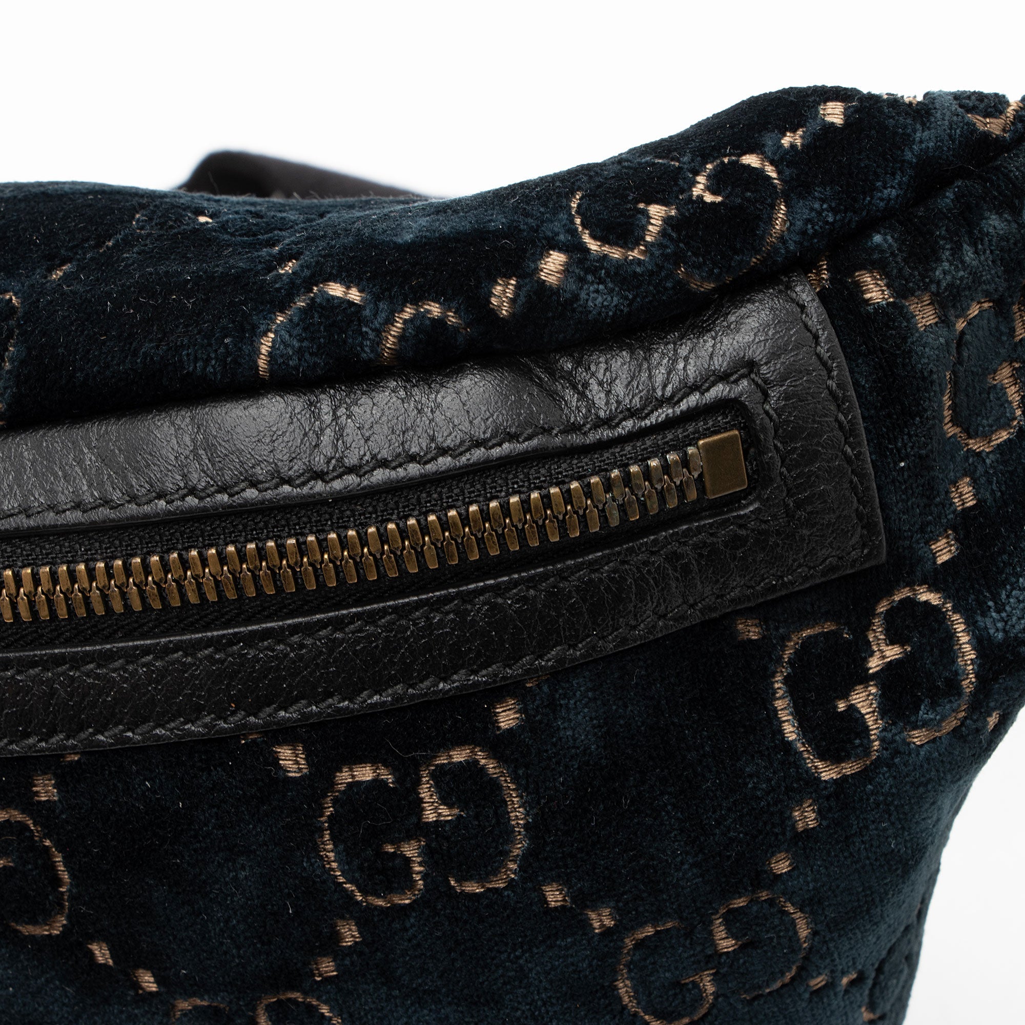 Gucci GG Velvet Ophidia Belt Bag