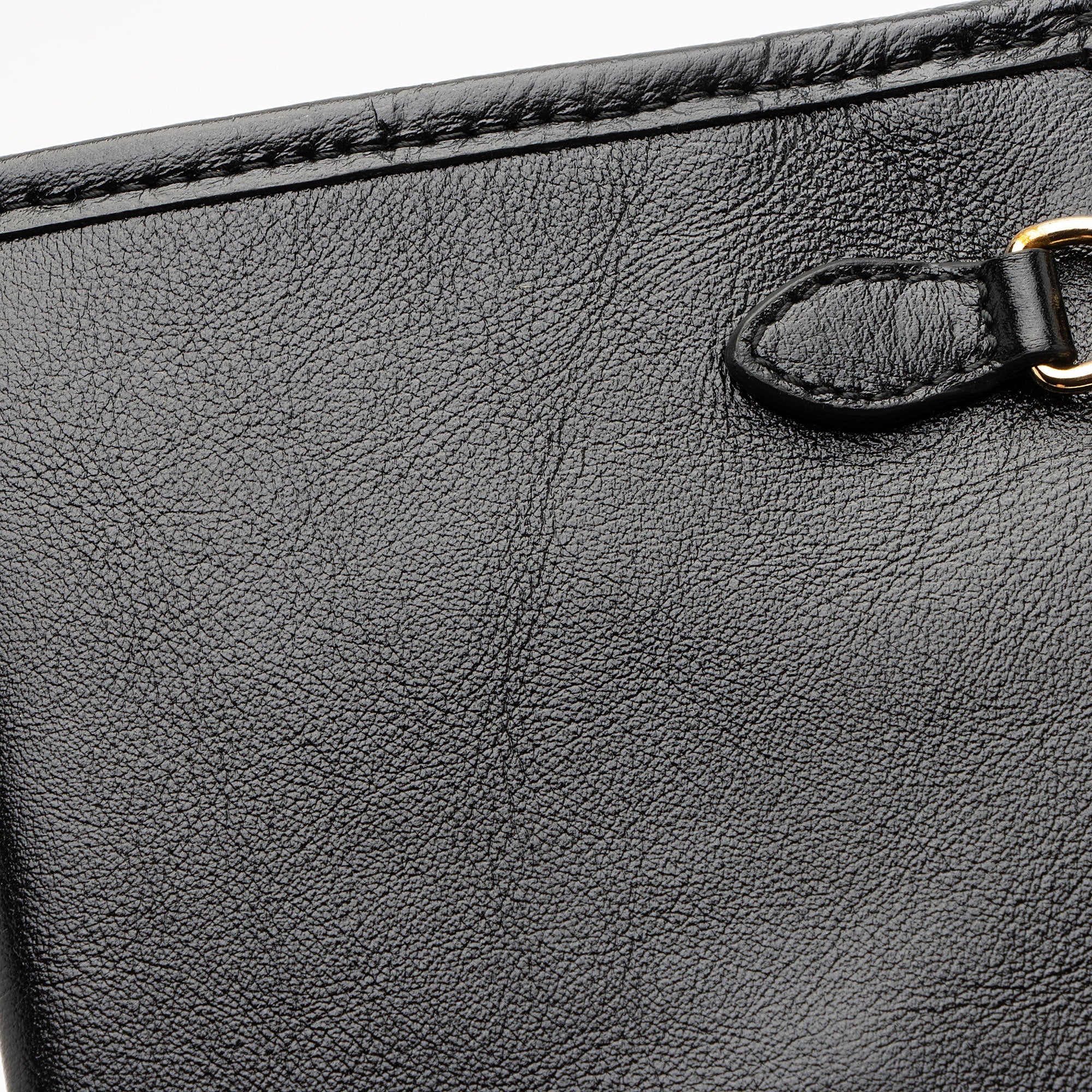Gucci Glazed Leather Pochette