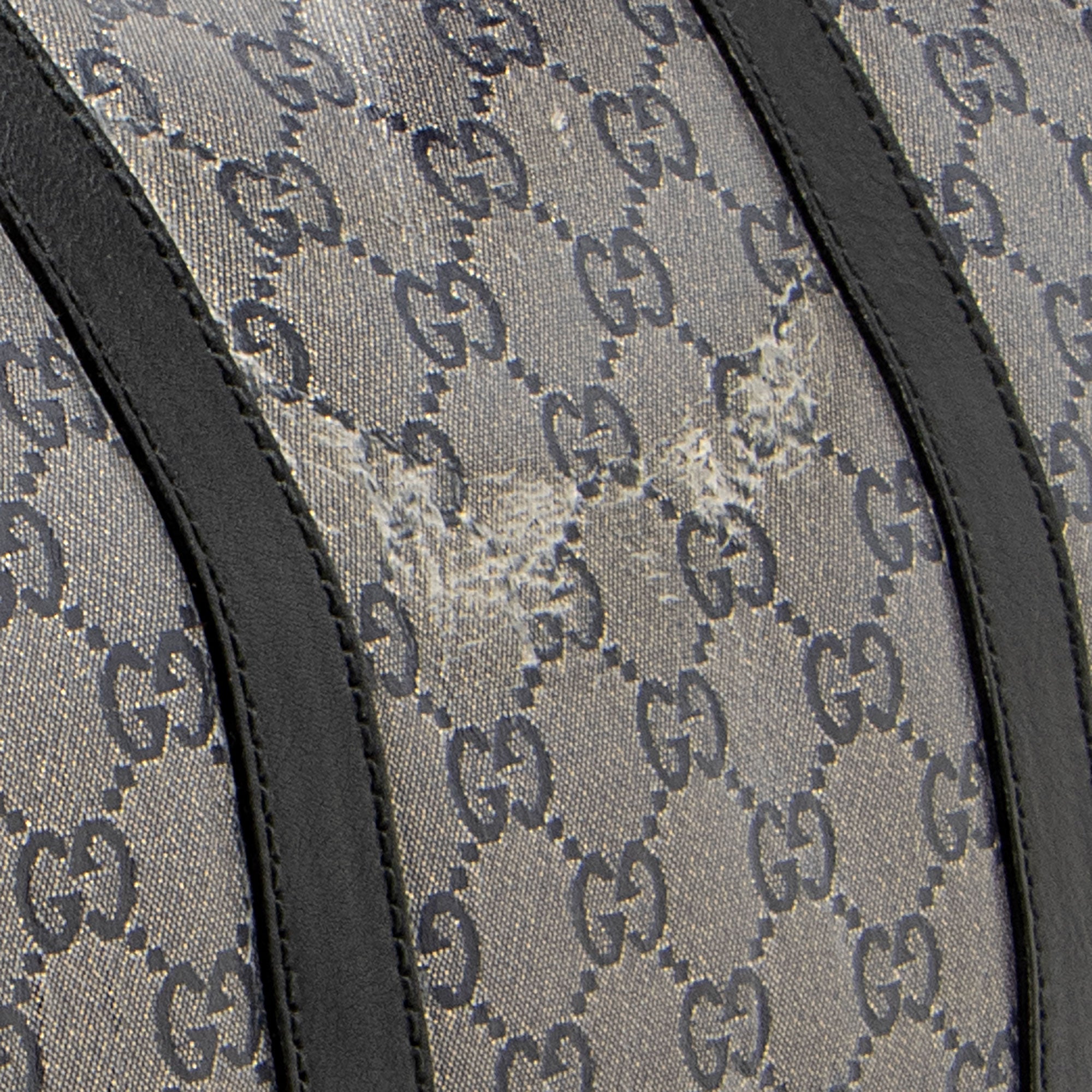 Gucci Glitter GG Supreme Joy Boston Bag