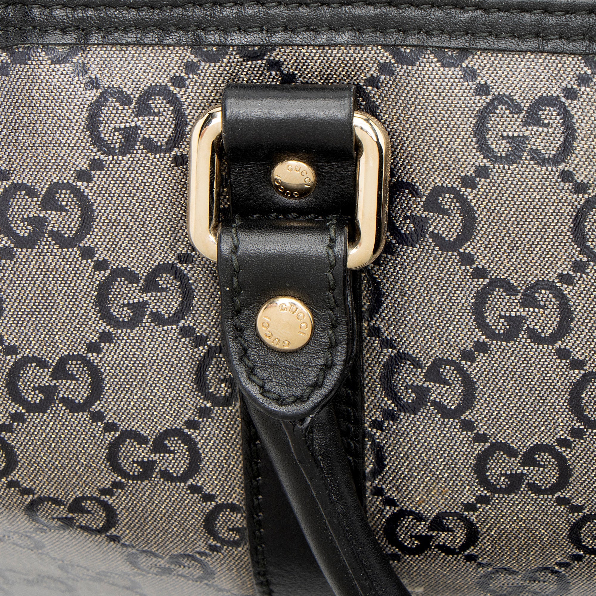 Gucci Glitter GG Supreme Joy Boston Bag