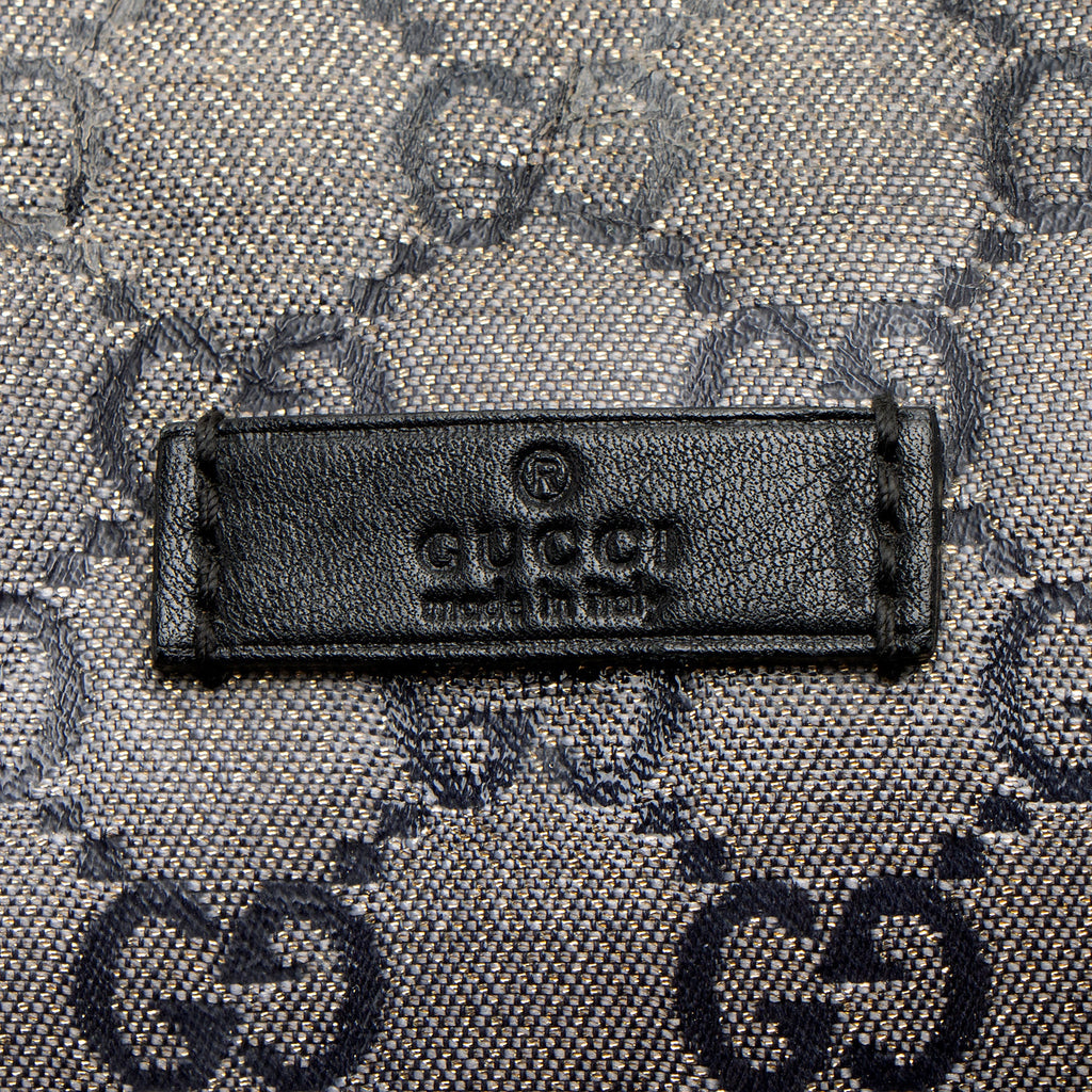 Gucci Glitter GG Supreme Joy Boston Bag