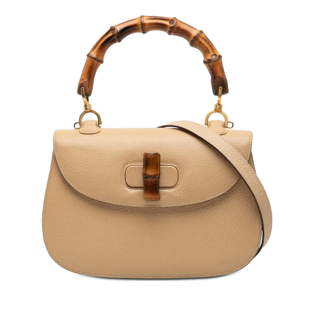 Gucci Grained Calfskin Bamboo Night
