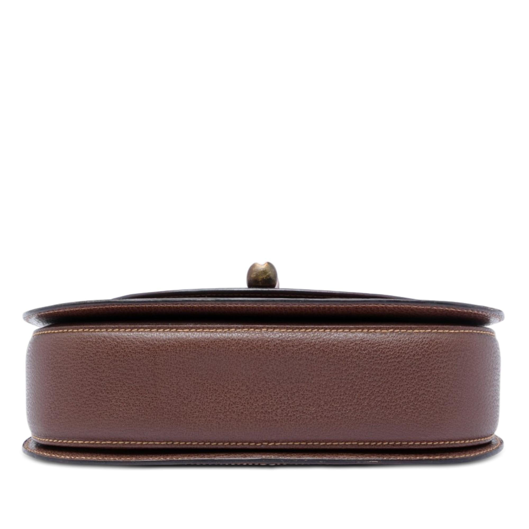 Gucci Grained Calfskin Bamboo Night